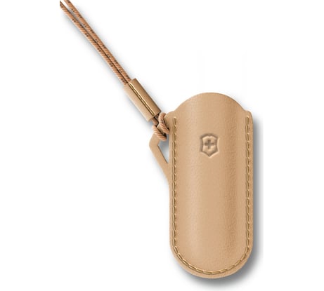Кожаный чехол для ножей Victorinox Wet Sand Classic Colors 58 мм, песочный 4.0670.49