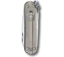 Нож-брелок Victorinox Classic SD Colors Mystical Morning 58 мм, 7 функций, серый 0.6223.T31G