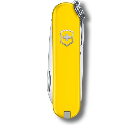 Нож-брелок Victorinox Classic SD Colors Sunny Side 58 мм, 7 функций, жёлтый 0.6223.8G