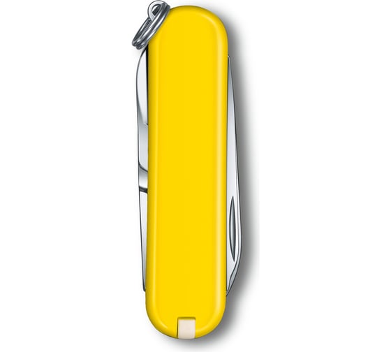 Нож-брелок Victorinox Classic SD Colors Sunny Side 58 мм, 7 функций, жёлтый 0.6223.8G