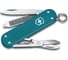 Нож-брелок Victorinox Classic SD Alox Colors Wild Jungle 58 мм, 5 функций, тёмно-бирюзовый 0.6221.242G 1