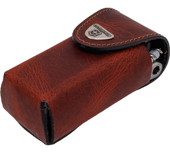 Мультитул Victorinox SwissTool Spirit X Plus Ratchet 105 мм, 36 функций, в кожаном чехле 3.0236.L