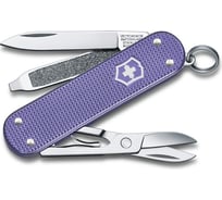 Нож-брелок Victorinox Classic SD Alox Colors Electric Lavender 58 мм, 5 функций, лавандов 0.6221.223G