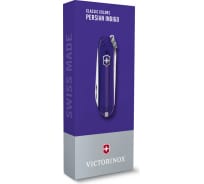 Нож-брелок Victorinox Classic SD Colors Persian Indigo 58 мм, 7 функций, индиго 0.6223.T29G