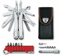 Мультитул Victorinox SwissTool Spirit X Plus Ratchet 105 мм, 36 функций, в нейлоновом чехле 3.0236.N