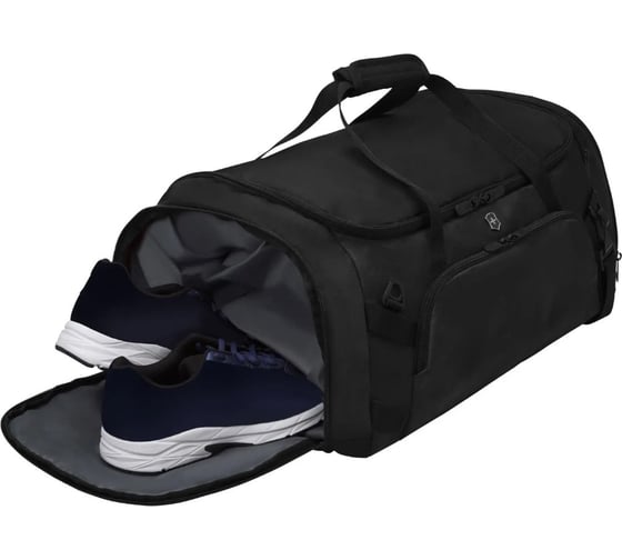 Рюкзак-сумка Victorinox VX Sport Evo 2-in-1 BackpackDuffel чёрный, полиэстер, 65x37x28 см, 57 л 611422
