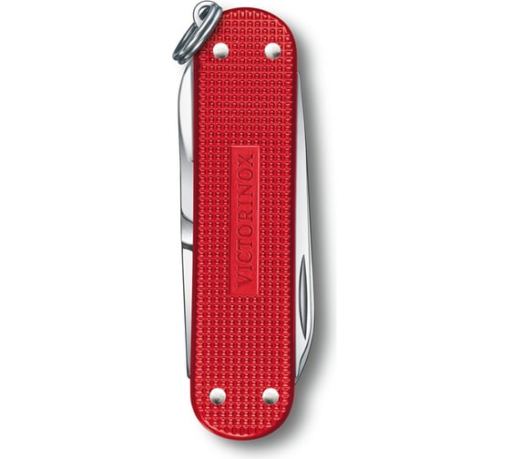Нож-брелок Victorinox Classic SD Alox Colors Sweet Berry 58 мм, 5 функций, красный 0.6221.201G