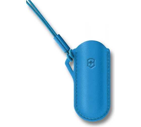 Кожаный чехол для ножей Victorinox Summer Rain Classic Colors 58 мм, голубой 4.0670.2 1