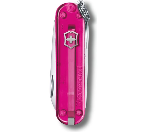 Нож-брелок Victorinox Classic SD Colors Cupcake Dream 58 мм, 7 функций, розовый 0.6223.T5G