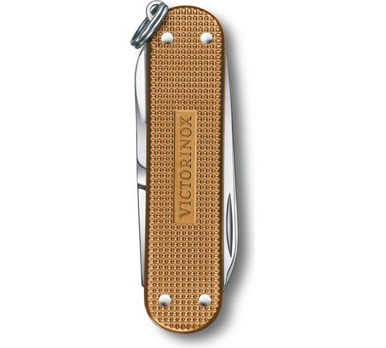 Нож-брелок Victorinox Classic SD Alox Colors Wet Sand 58 мм, 5 функций, песочный 0.6221.255G