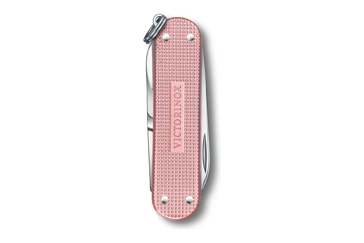 Нож-брелок Victorinox Classic SD Alox Colors Cotton Candy 58 мм, 5 функций,  светло-розовый 0.6221.252G - выгодная цена, отзывы, характеристики, фото -  купить в Москве и РФ