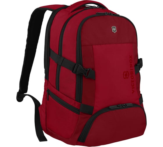 Рюкзак Victorinox VX Sport Evo Deluxe Backpack красный, полиэстер, 35x25x48 см, 28 л 611417