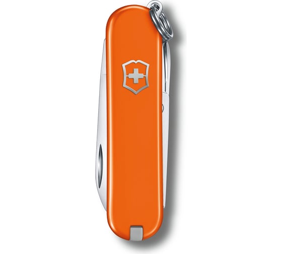 Нож-брелок Victorinox Classic SD Colors Mango Tango 58 мм, 7 функций, оранжевый 0.6223.83G