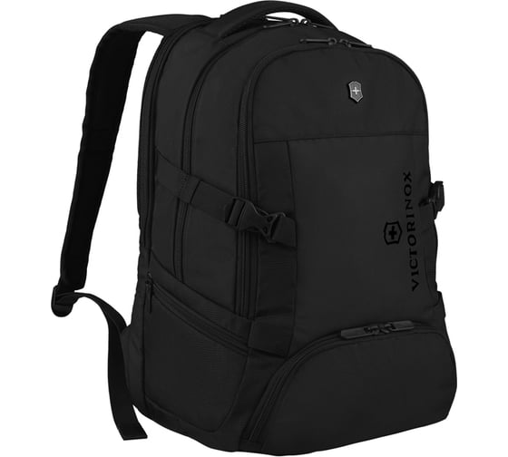 Рюкзак Victorinox VX Sport Evo Deluxe Backpack чёрный, полиэстер, 35x25x48 см, 28 л 611419