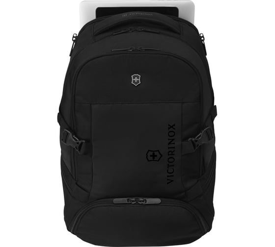 Рюкзак Victorinox VX Sport Evo Deluxe Backpack чёрный, полиэстер, 35x25x48 см, 28 л 611419