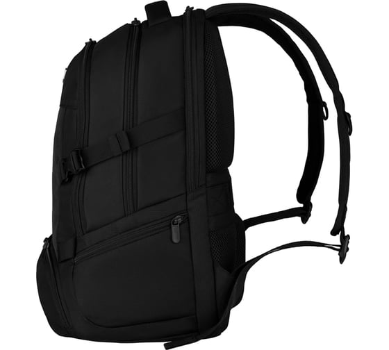 Рюкзак Victorinox VX Sport Evo Deluxe Backpack чёрный, полиэстер, 35x25x48 см, 28 л 611419