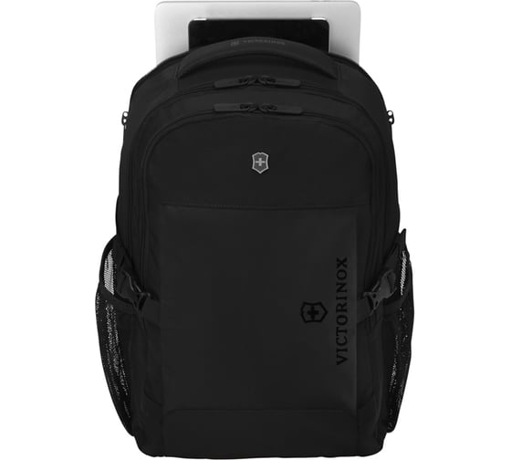 Рюкзак Victorinox VX Sport Evo Daypack чёрный, полиэстер, 36x27x49 см, 32 л 611413