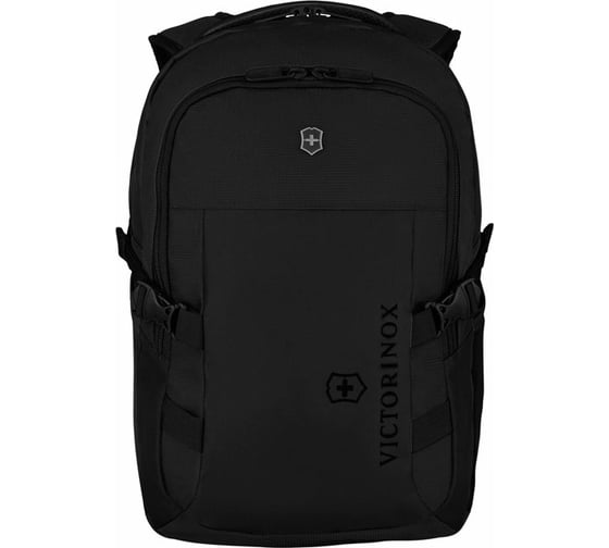 Рюкзак Victorinox VX Sport Evo Compact Backpack чёрный, полиэстер, 31x18x45 см, 20 л 611416