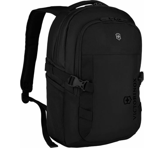 Рюкзак Victorinox VX Sport Evo Compact Backpack чёрный, полиэстер, 31x18x45 см, 20 л 611416