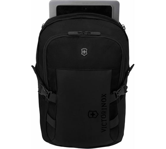 Рюкзак Victorinox VX Sport Evo Compact Backpack чёрный, полиэстер, 31x18x45 см, 20 л 611416