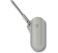 Кожаный чехол для ножей Victorinox Mystical Morning Classic Colors 58 мм, серый 4.0670.31