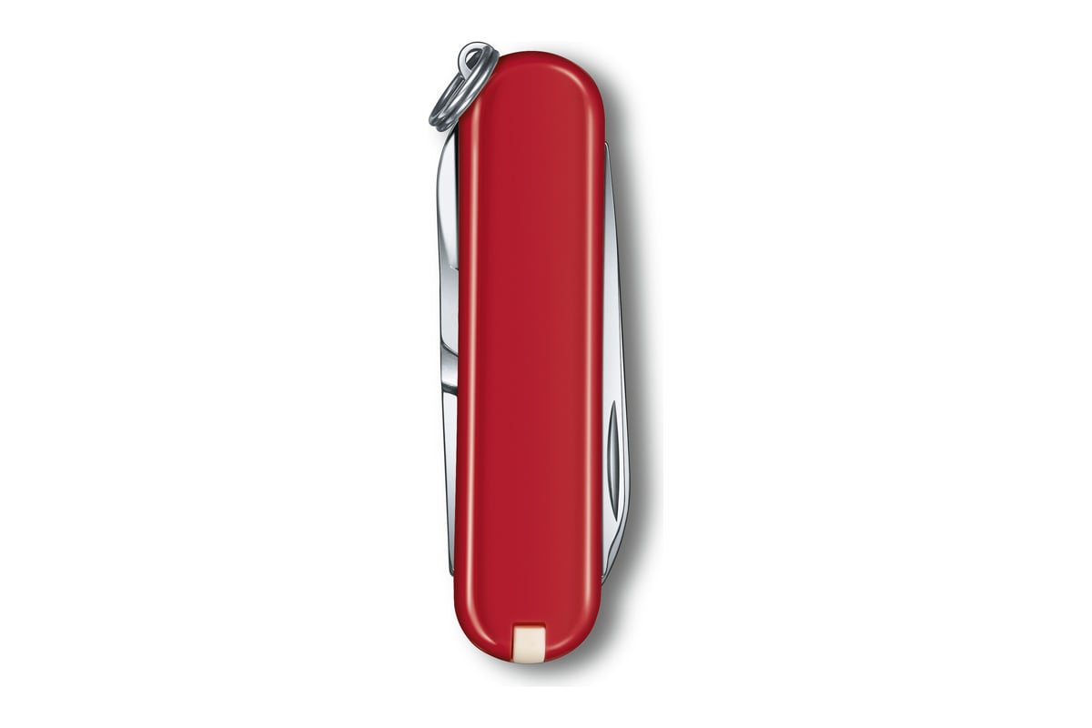 Нож-брелок Victorinox Classic Style Icon 58 мм, 7 функций красный 0.6223.G