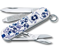 Нож-брелок Victorinox Classic Porcelain Elegance 58 мм, 7 функций 0.6223.L2110