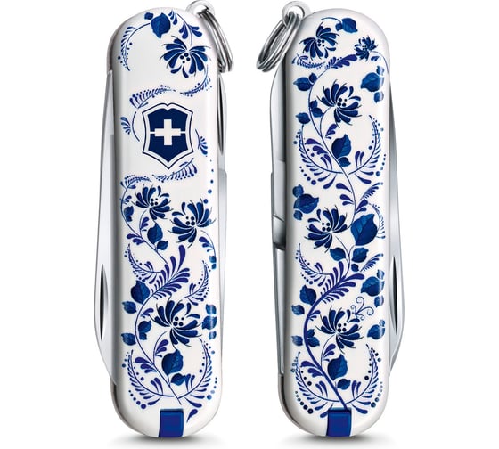 Нож-брелок Victorinox Classic Porcelain Elegance 58 мм, 7 функций 0.6223.L2110