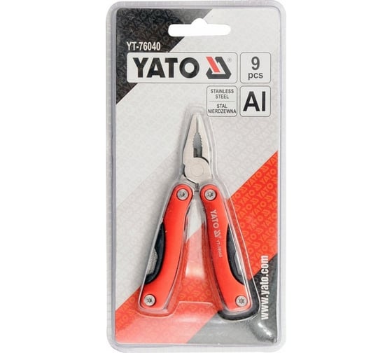 Пассатижи-трансформер YATO 9пр YT-76040