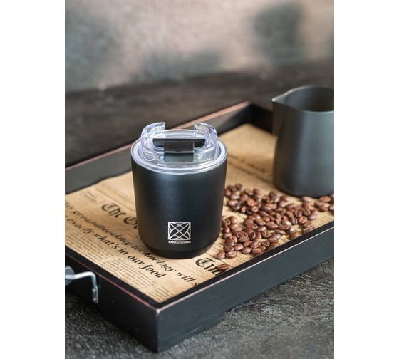 Термокружка Santai Living Coffer/S, 260 мл, черная SL-8618-47
