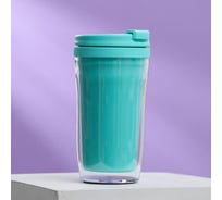 Термостакан под вставку SVOBODA VOLI Бирюзовый, 250 мл 6253854