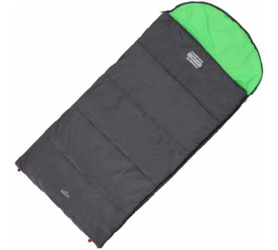Спальник Maclay 2-х слойное, L одеяло+подголовник, 210х100, 200 гр, camping comfort summer 6478988