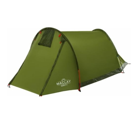 Треккинговая палатка Maclay HARLY 2 размер 210х150х100 см, 2-х местная 5385301
