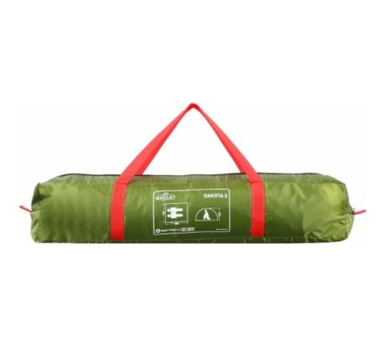 Треккинговая палатка Maclay DAKOTA 2 размер 205х140х120 см, 2-х местная 5385298