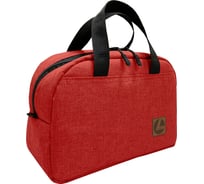 Сумка на молнии Lamark Travel 290х120х195 мм, лен, красная DC0031-LRD