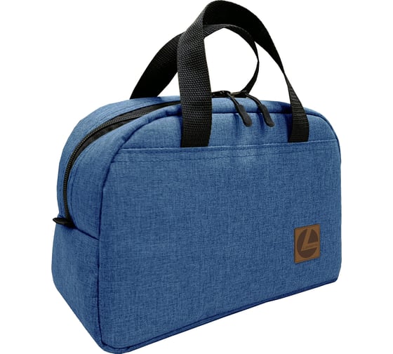 Сумка на молнии Lamark Travel 290х120х195 мм, лен, синяя DC0031-LBL 1