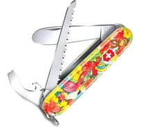 Нож Victorinox My First Parrot Edition, 84 мм, 9 функций, красный 0.2373.E3