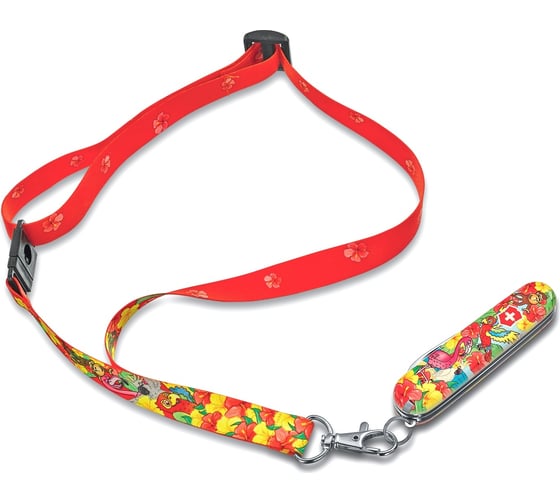 Нож Victorinox My First Parrot Edition, 84 мм, 9 функций, красный 0.2373.E3