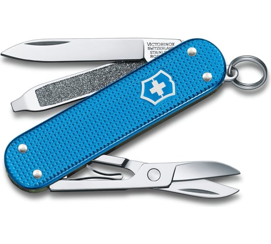 Нож Victorinox Alox Classic, 58 мм, 5 функций, голубой 0.6221.L20 1