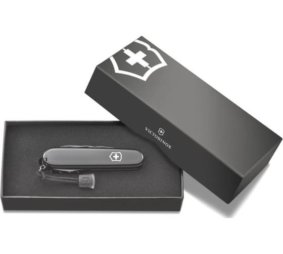 Нож Victorinox Spartan, 91 мм, 12 функций, черный 1.3603.31P