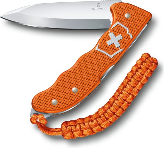 Нож Victorinox Hunter Pro Alox LE 2021 130 мм, 4 функции, алюминиевая рукоять, оранжевый 0.9415.L21 1