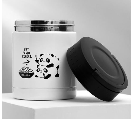 Термос для еды SVOBODA VOLI Eat.Panda.Repeat, 400 мл 5214608