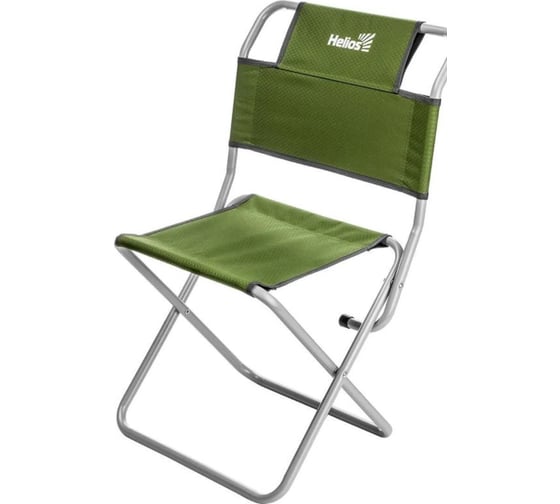 Туристический стул со спинкой Helios Green СР-400.19с труба ф19 00000282329
