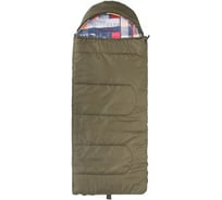 Спальный мешок Helios OLYMPUS 200S 180х70, холлофайбер, зеленый 00000310919