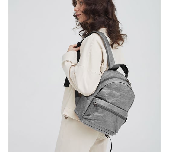 Рюкзак Ranzel Backpack Latifa Kraft Серый ТРЛ ТР172С