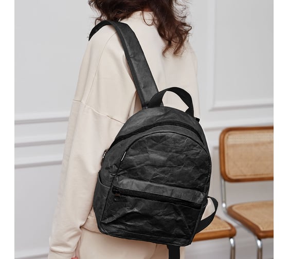 Рюкзак Ranzel Backpack Latifa Kraft Черный ТРЛ ТР171Ч