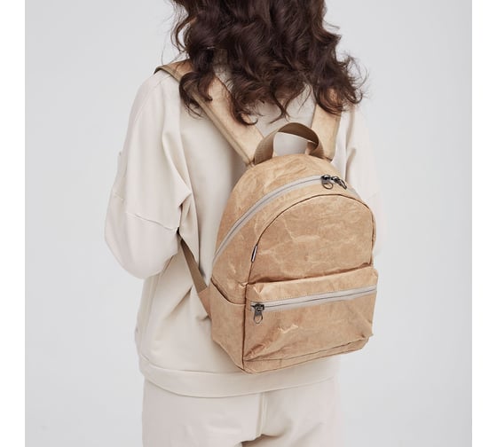 Рюкзак Ranzel Backpack Latifa Kraft Коричневый ТРЛ ТР169П