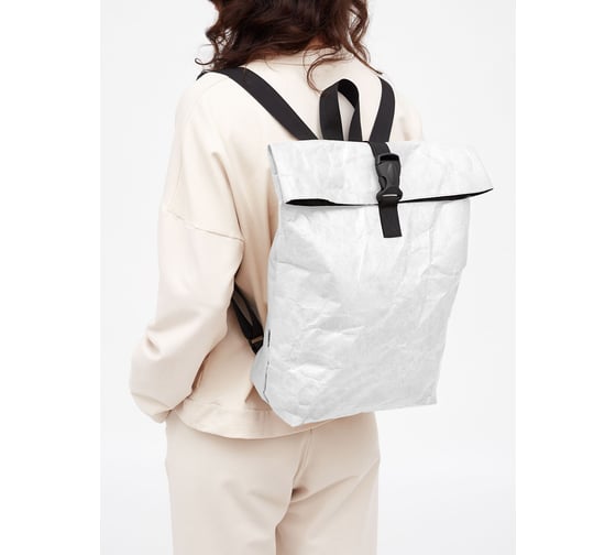 Рюкзак Ranzel Ролли Крафт/Backpack Rolly Kraft Белый ТРР ТР219Б