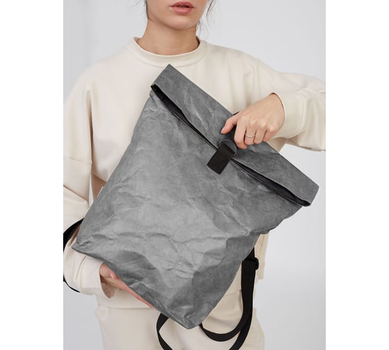 Рюкзак Ranzel Ролли Крафт/Backpack Rolly Kraft Серый ТРР ТР221С