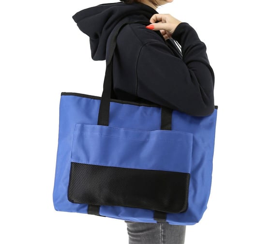 Сумка-холодильник Bener Refrigerator Bag Shopping Bag синяя, 20 л СХ103С